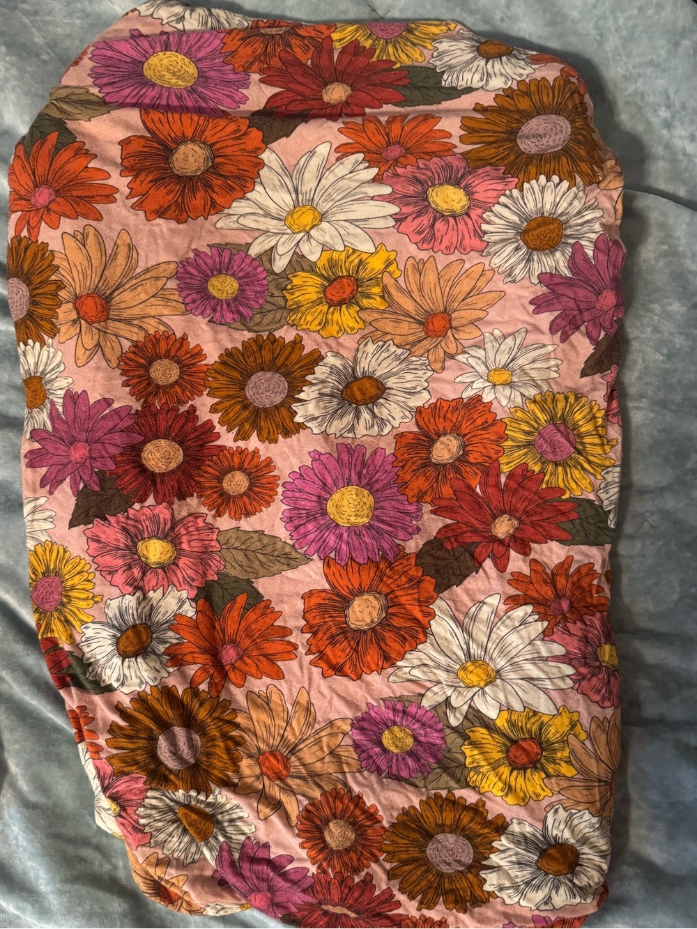 Posh peanut Della print crib sheet - Picture 2 of 4